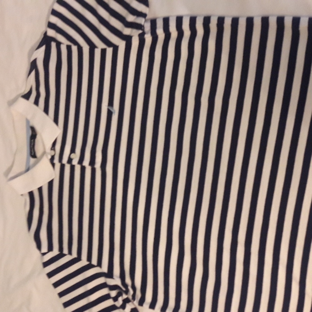 Nautica polo 100% cotton Large like new